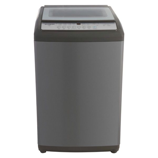 fresh_top_load_automtic_washing_machine_9_kg_silver_-_ftm09f12s_1 غسالة ملابس فريش تحميل علوى 9 كجم - فضي