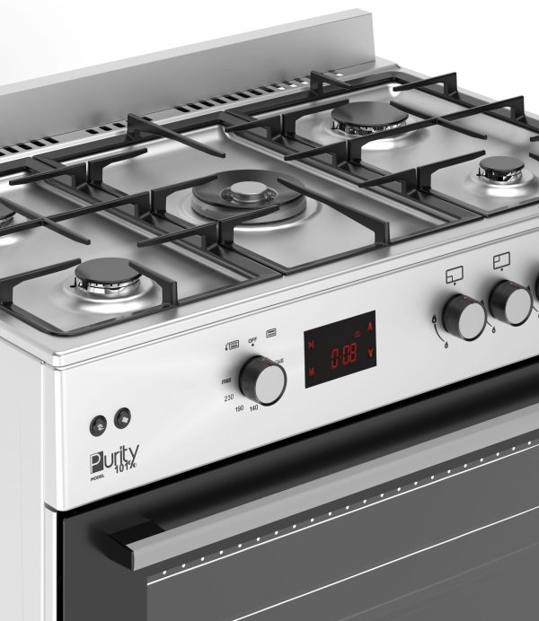 بوتجاز بيوتى 90 سم استاليس بالكامل FRGG9050-Free standing gas cooker