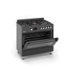 بوتجاز بيورتي 5 شعله FRGG9050 BL -Free standing gas cooker