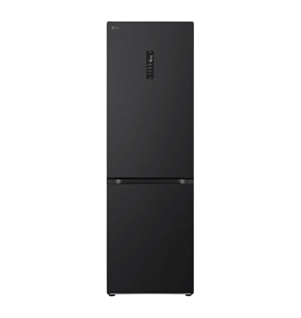 ثلاجه ال جي 341 لتر كومبي ديجيتال اسود انفرتر بولندي GW-B489FS6W