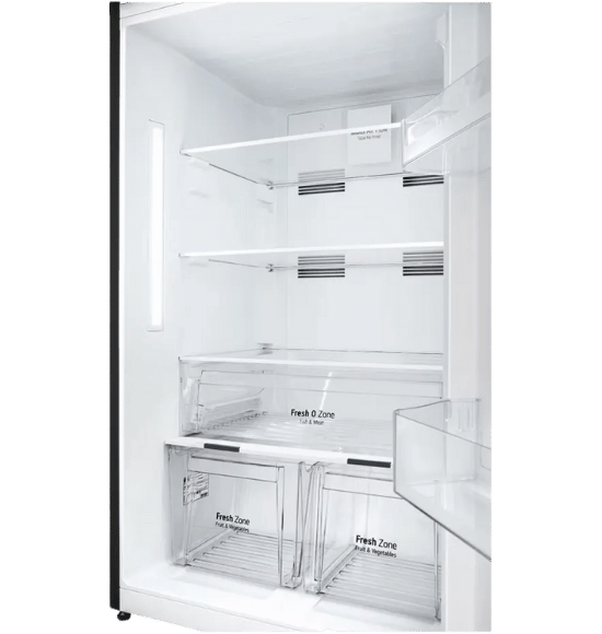 ثلاجه ال جي 401 لتر اسود GTF402SBAN