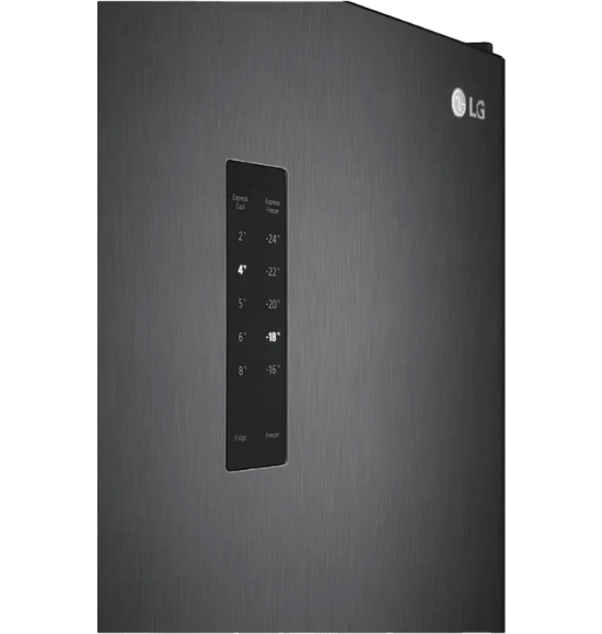 ثلاجه ال جي 401 لتر اسود GTF402SBAN