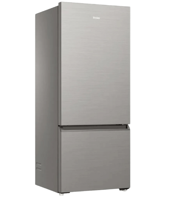 ثلاجه هاير 431 لتر كومبي سلفر HRF-460BMSM