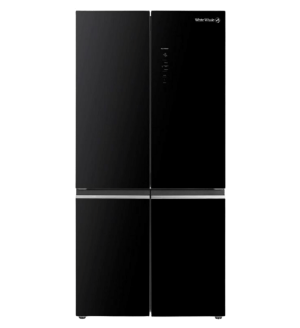ثلاجه وايت ويل 4 باب 450 لتر زجاج اسود انفرتر WR-G8399AB INV