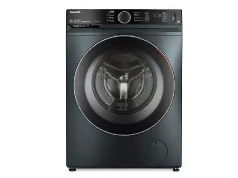 غساله توشيبا اتوماتيك 8ك 1400 لفه انفرتر بخار WiFi رمادي /ميديا TW-BK90GF4EG(MK)